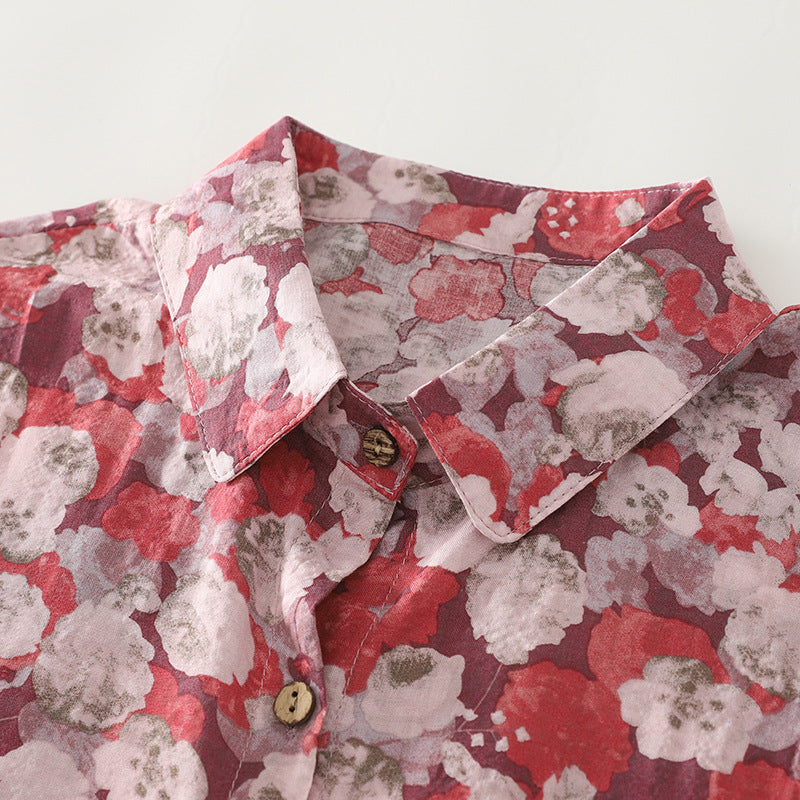 Zoraida® | Women'S Loose-Fitting Blouse With Floral Design