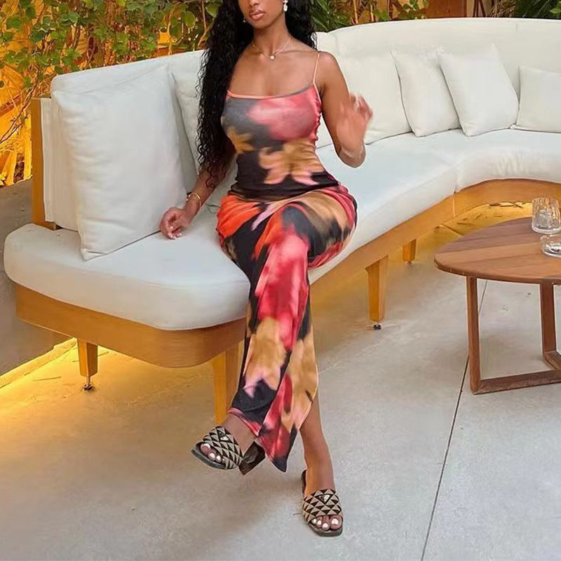 Rosa® | Women'S Sleeveless Floral Maxi Dress