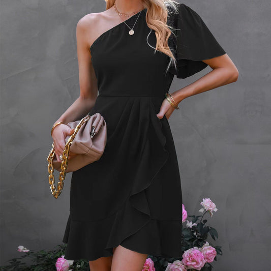 Carina® | Chic Off-Shoulder Cocktail Dress