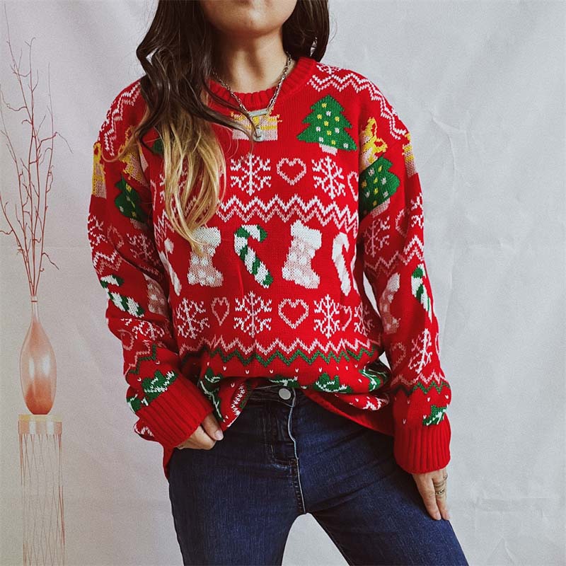 Antonella® | Pull de Noël decontracté and jersey