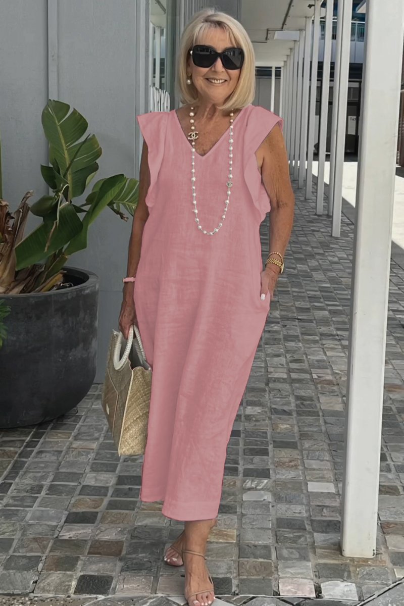 Hallie | Stylish Sleeveless Dress for Summer