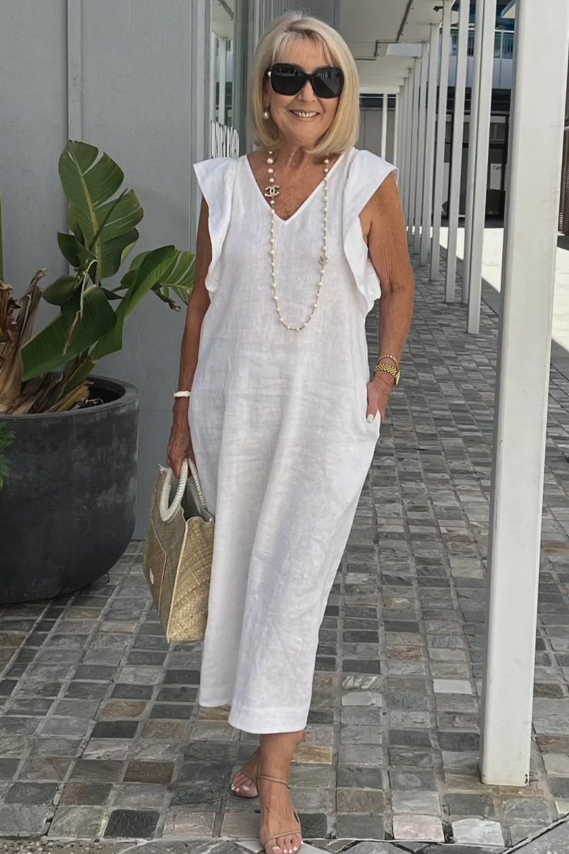 Hallie | Stylish Sleeveless Dress for Summer