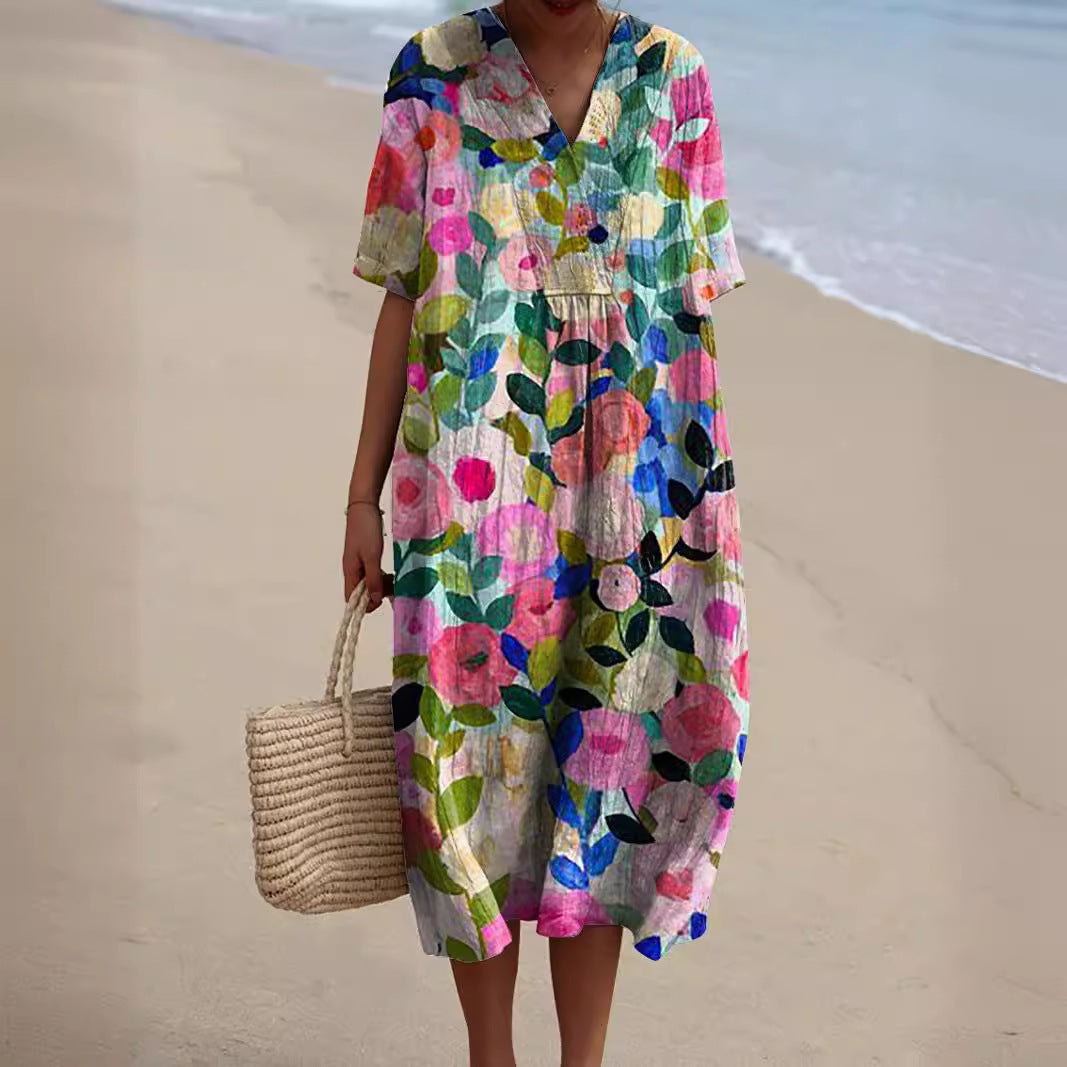 Valeria® | Floral Print Dress