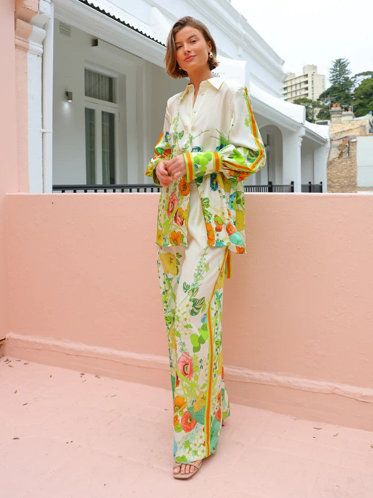 Paula® | Women's floral print two-piece set