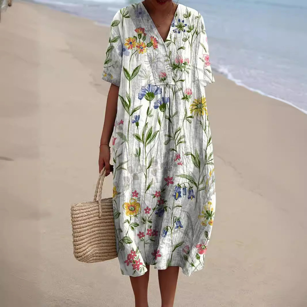 Valeria® | Floral Print Dress