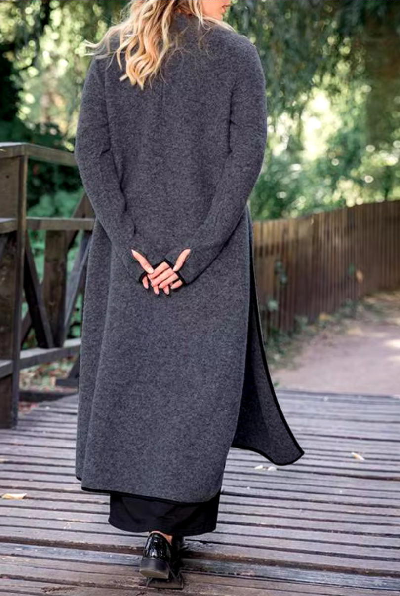 Glenda | Cozy long layered dress