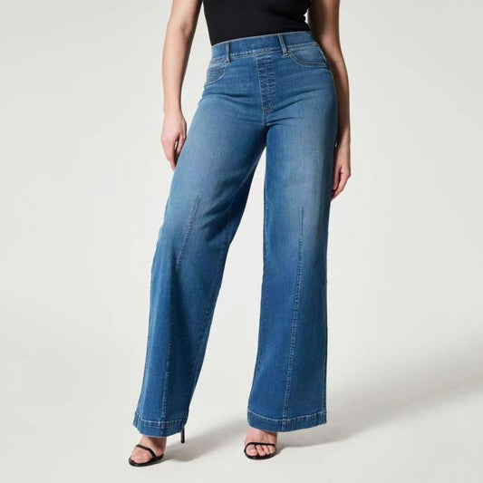 Alexia® | Women's pull-on wide-leg jeans