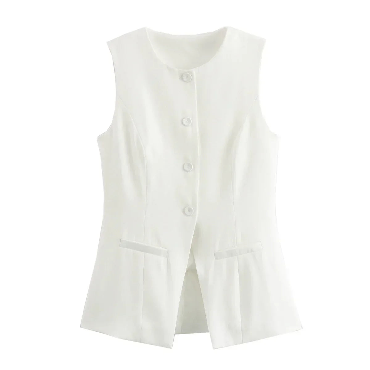 Patricia® | Elegant women's two-piece set vintage short sleeve button placket