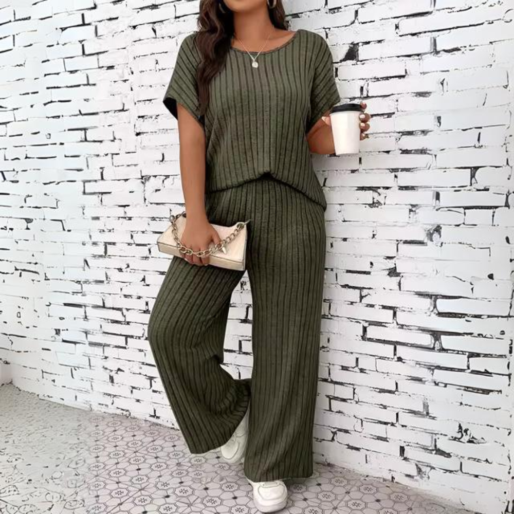 Magdalena | Comfortable two-piece lounge shirt