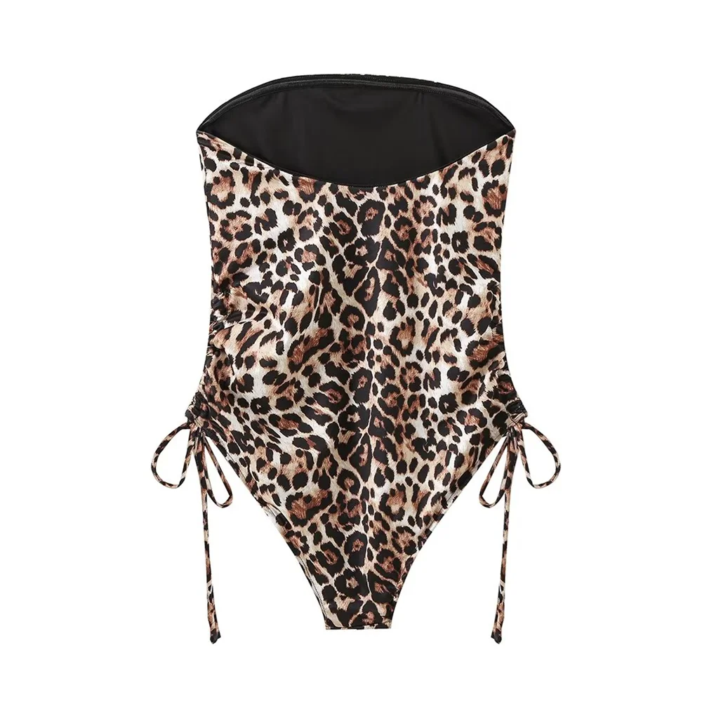Marina® | Casual Strapless Leopard Print Summer