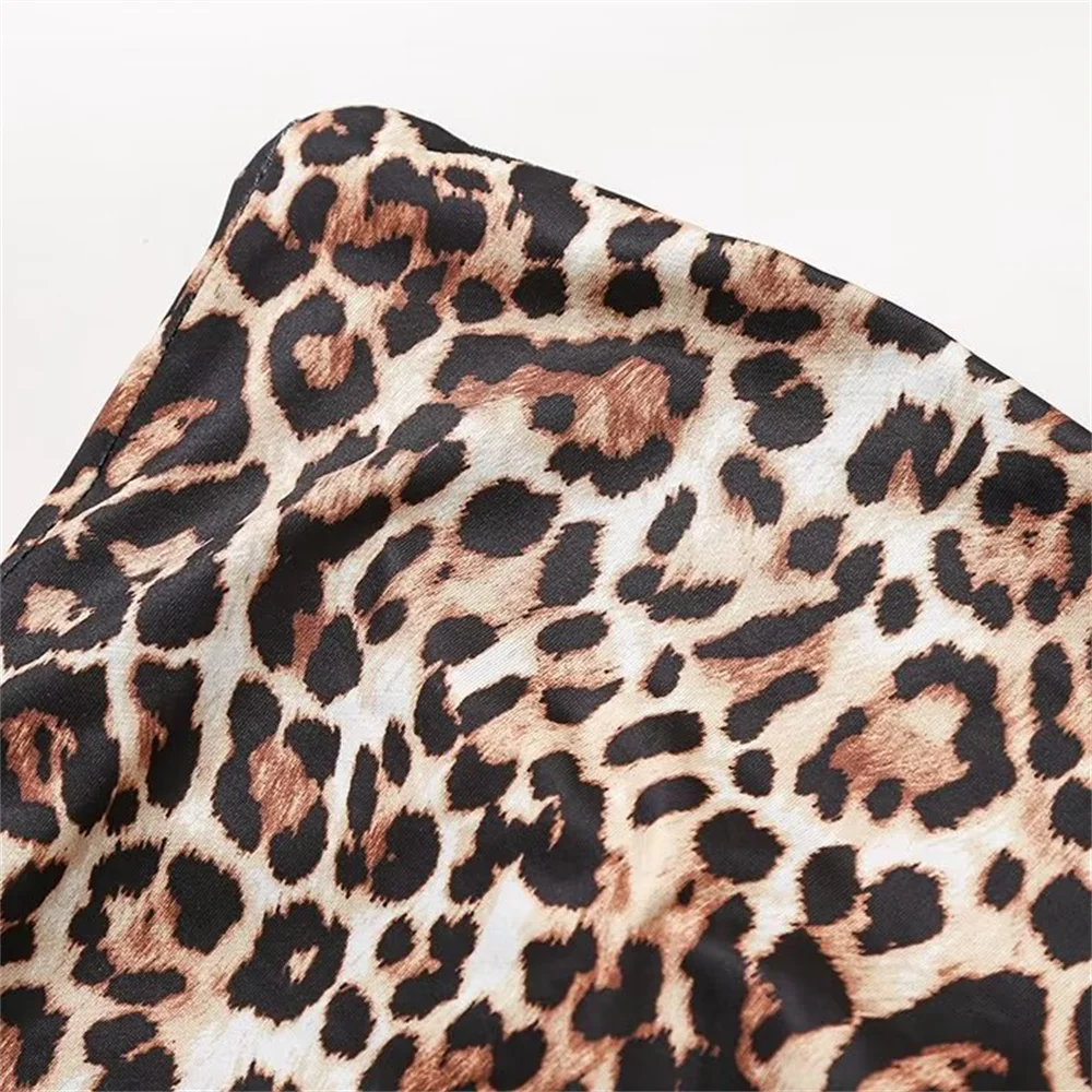 Marina® | Casual Strapless Leopard Print Summer
