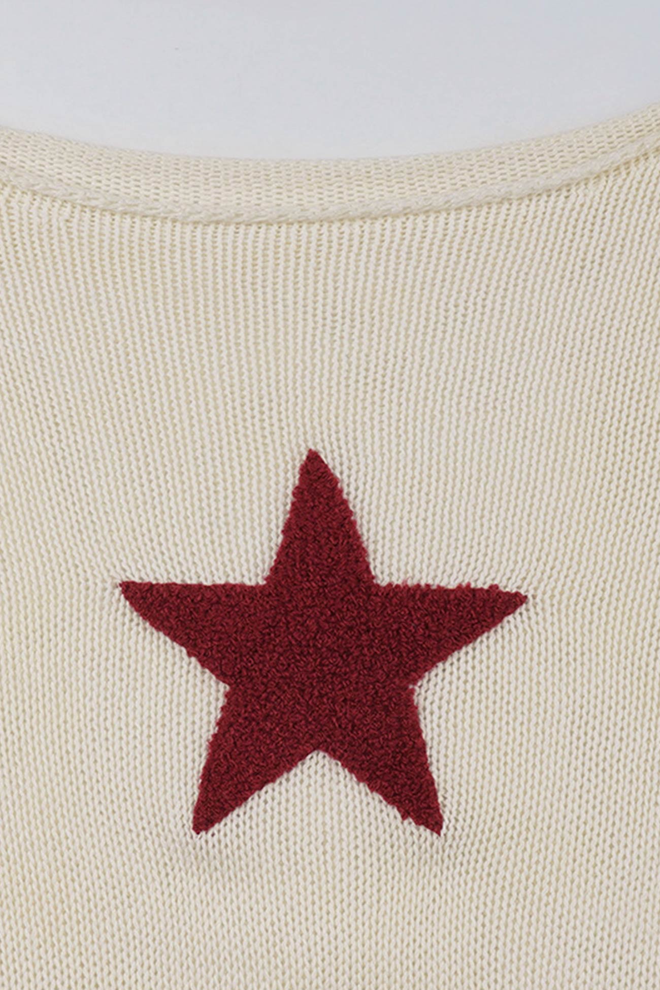 Francisca | Pentagram pattern jacquard sweater