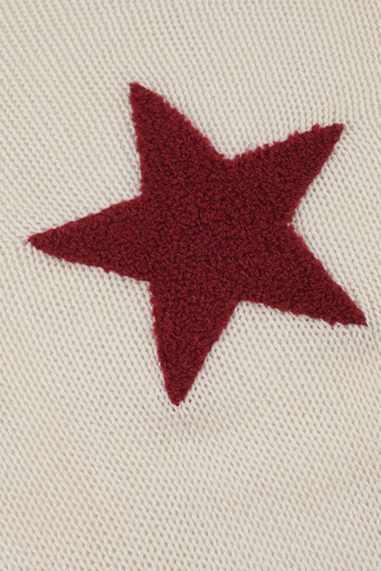 Francisca | Pentagram pattern jacquard sweater