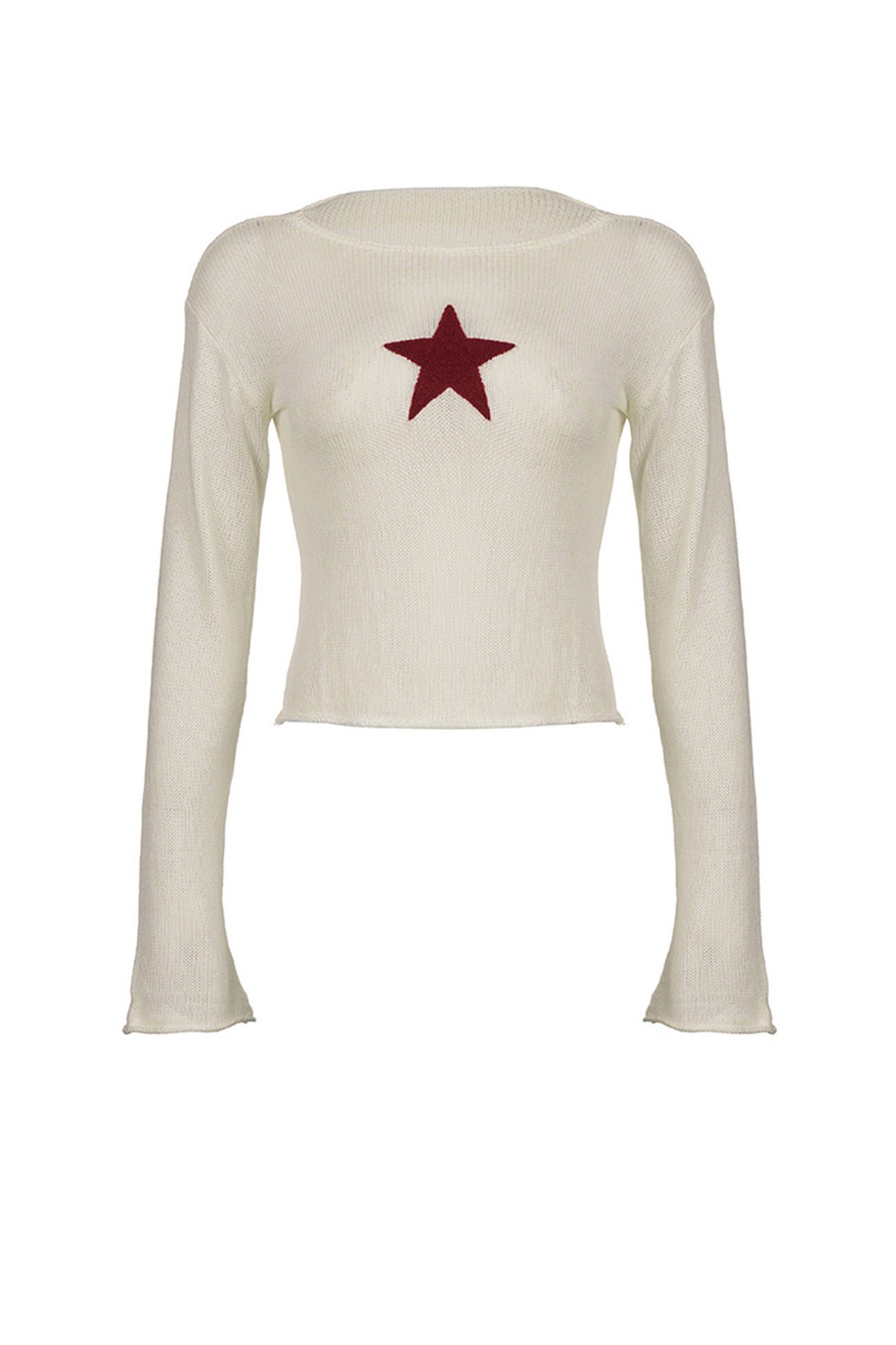 Francisca | Pentagram pattern jacquard sweater