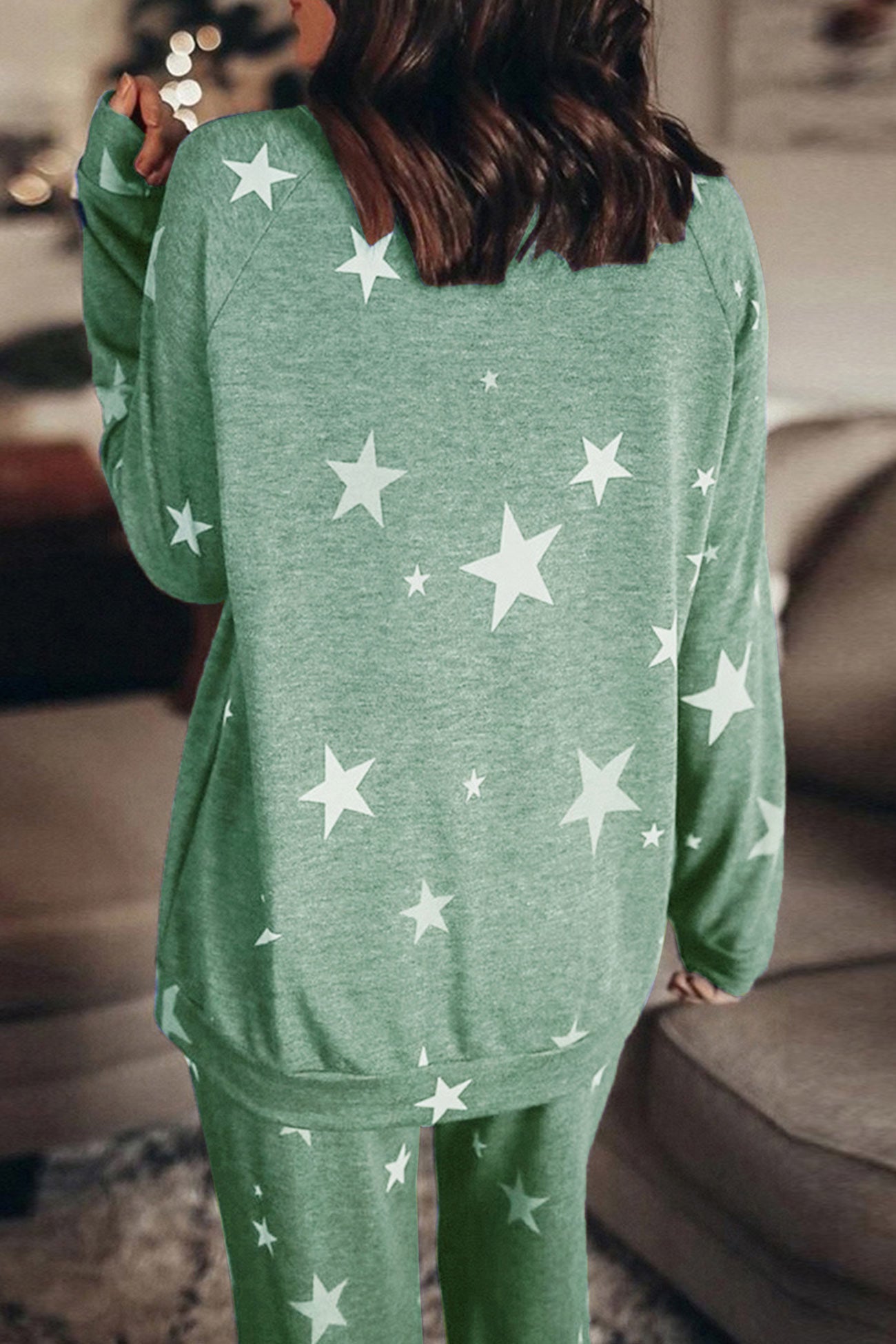 Mareike | Pentagram print sweater set