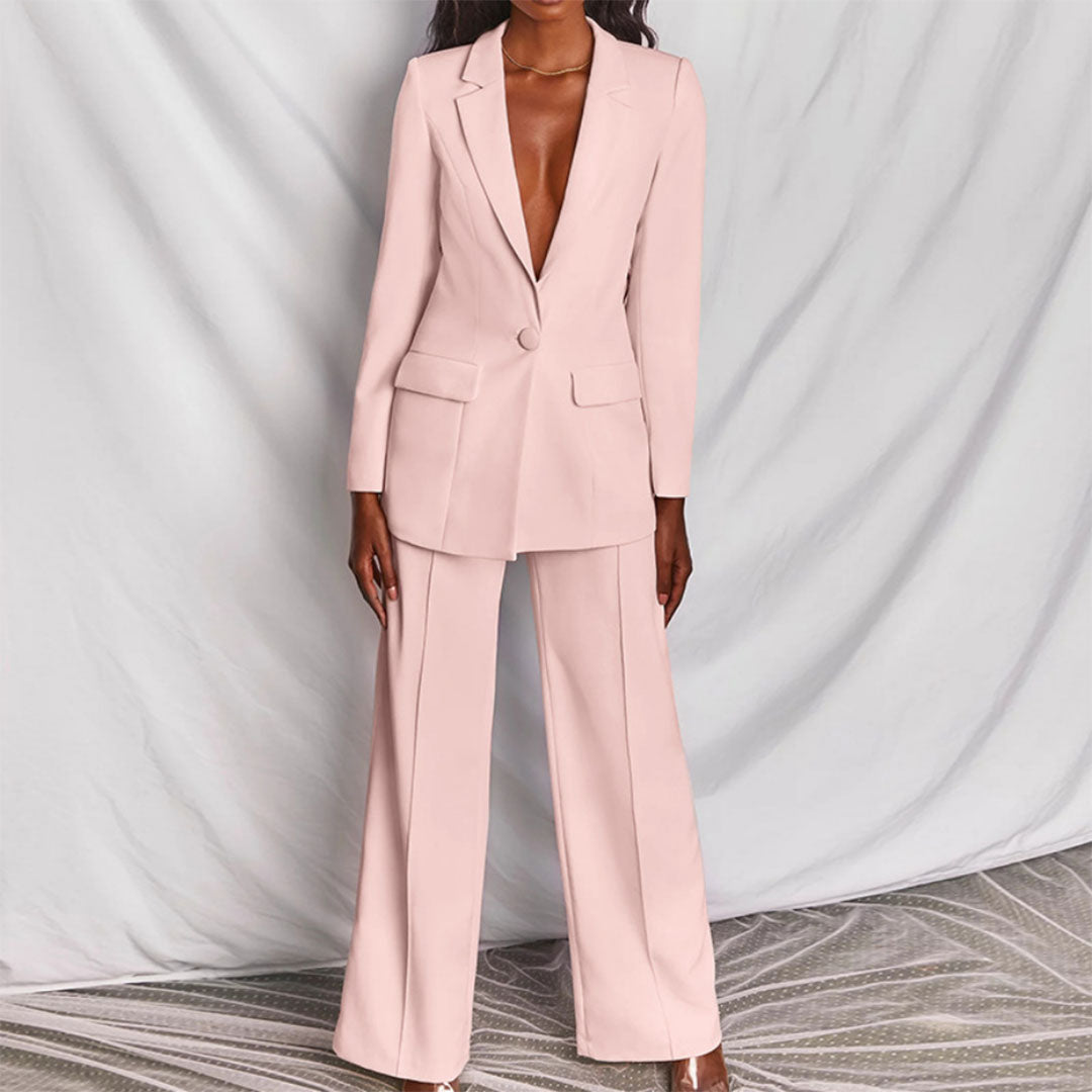 Renata® | Elegant Blazer And Trousers Set
