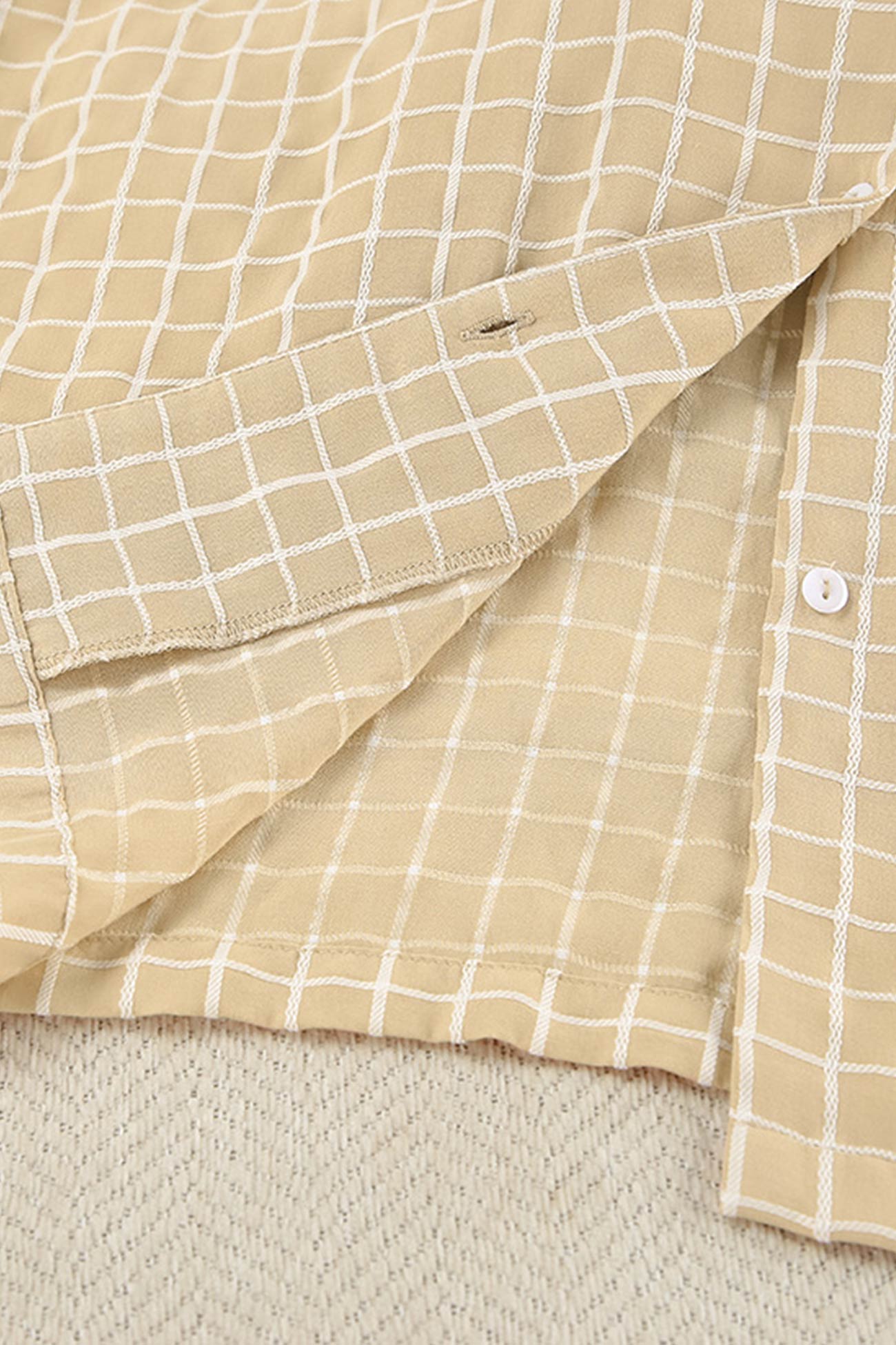 Marina | Checked loungewear with long sleeves
