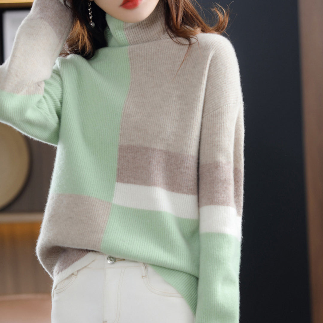 Alessia | Casual turtleneck sweater for women