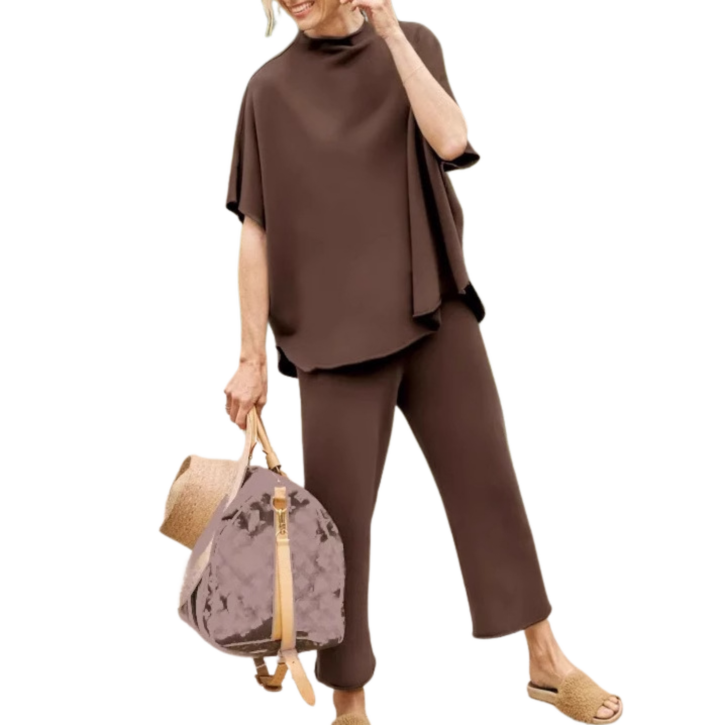 Paola® | Cozy women's loungewear set with batwing sleeves