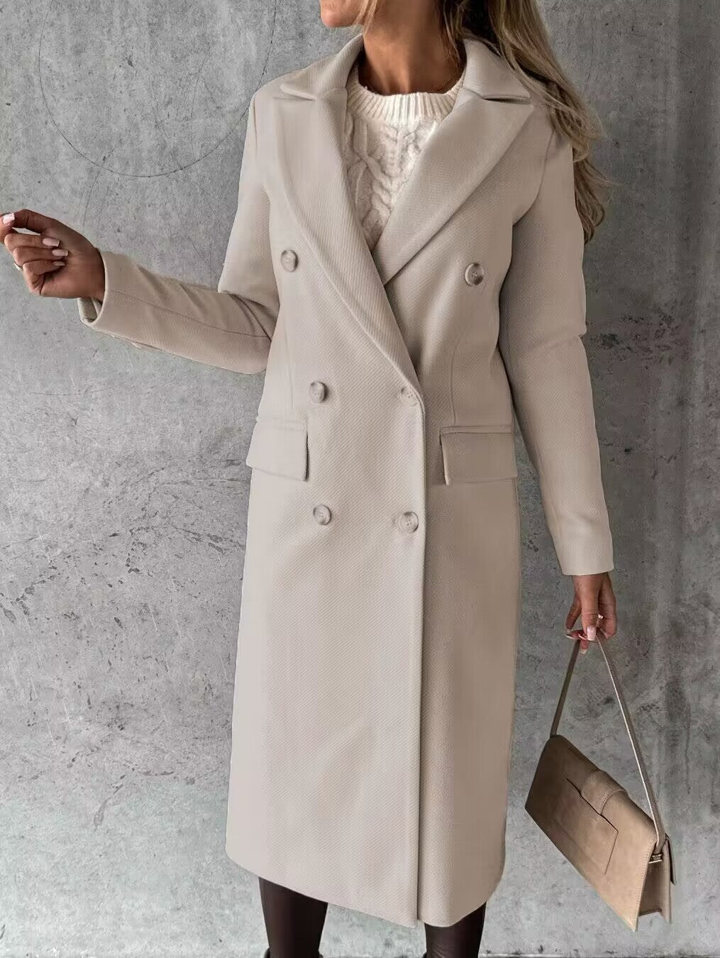 Alicia | Stylish long winter coat