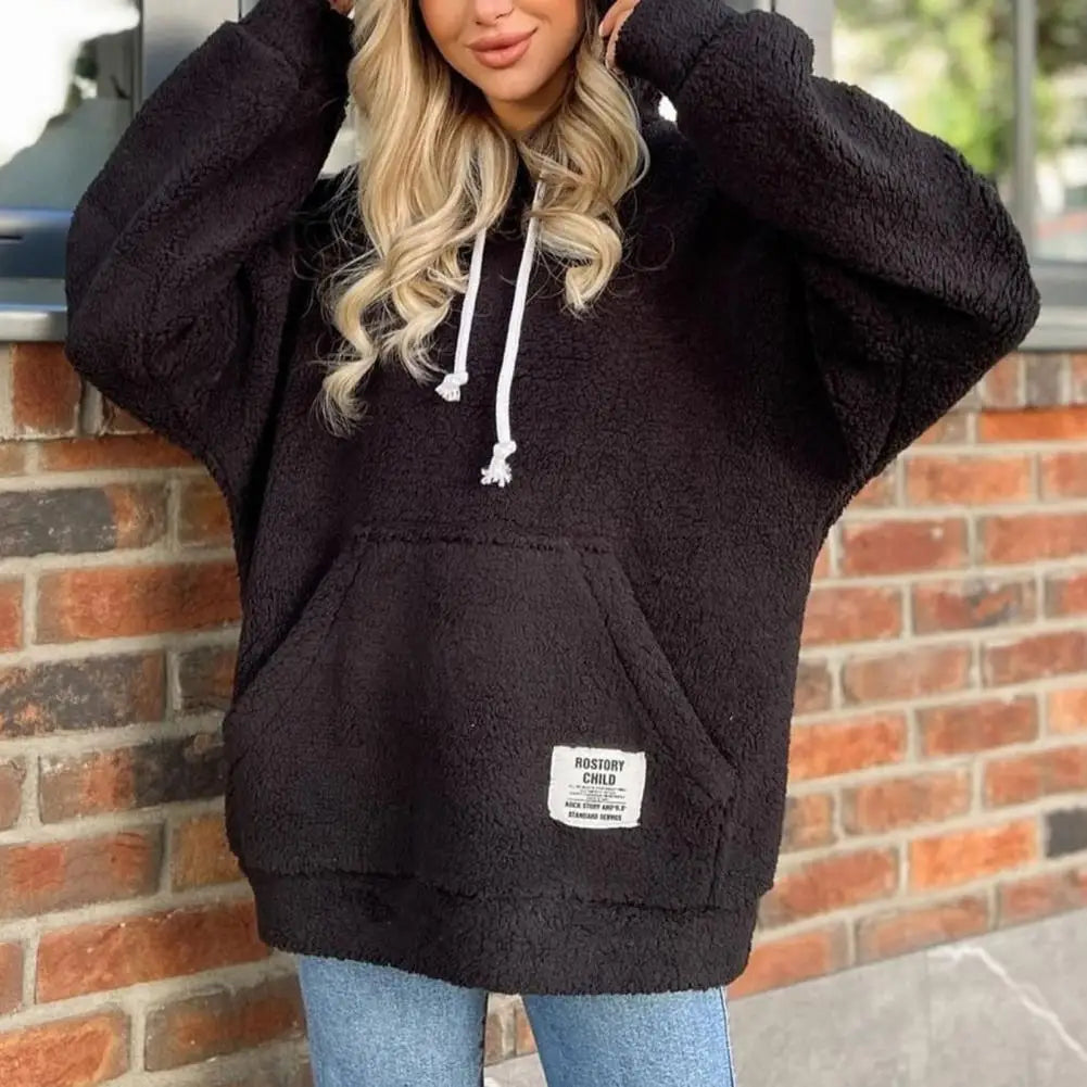 Enid | Fashionable plush hoodie