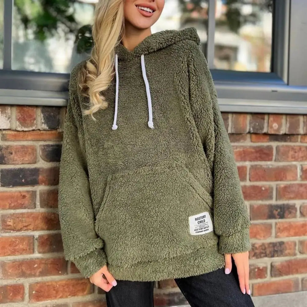Enid® | Fashionable plush hoodie