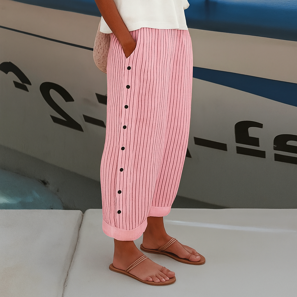 Yara® | Timeless women's linen trousers
