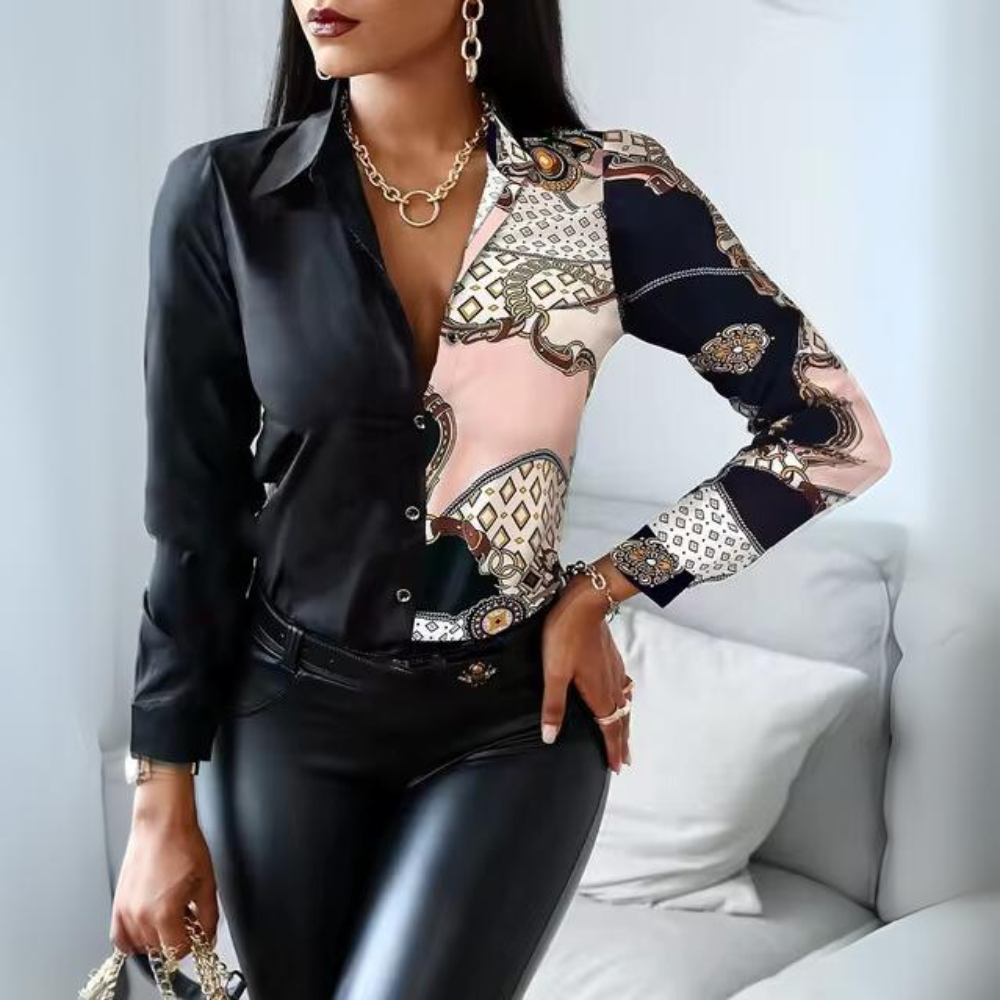 Sandra | Blouses with elegant collars