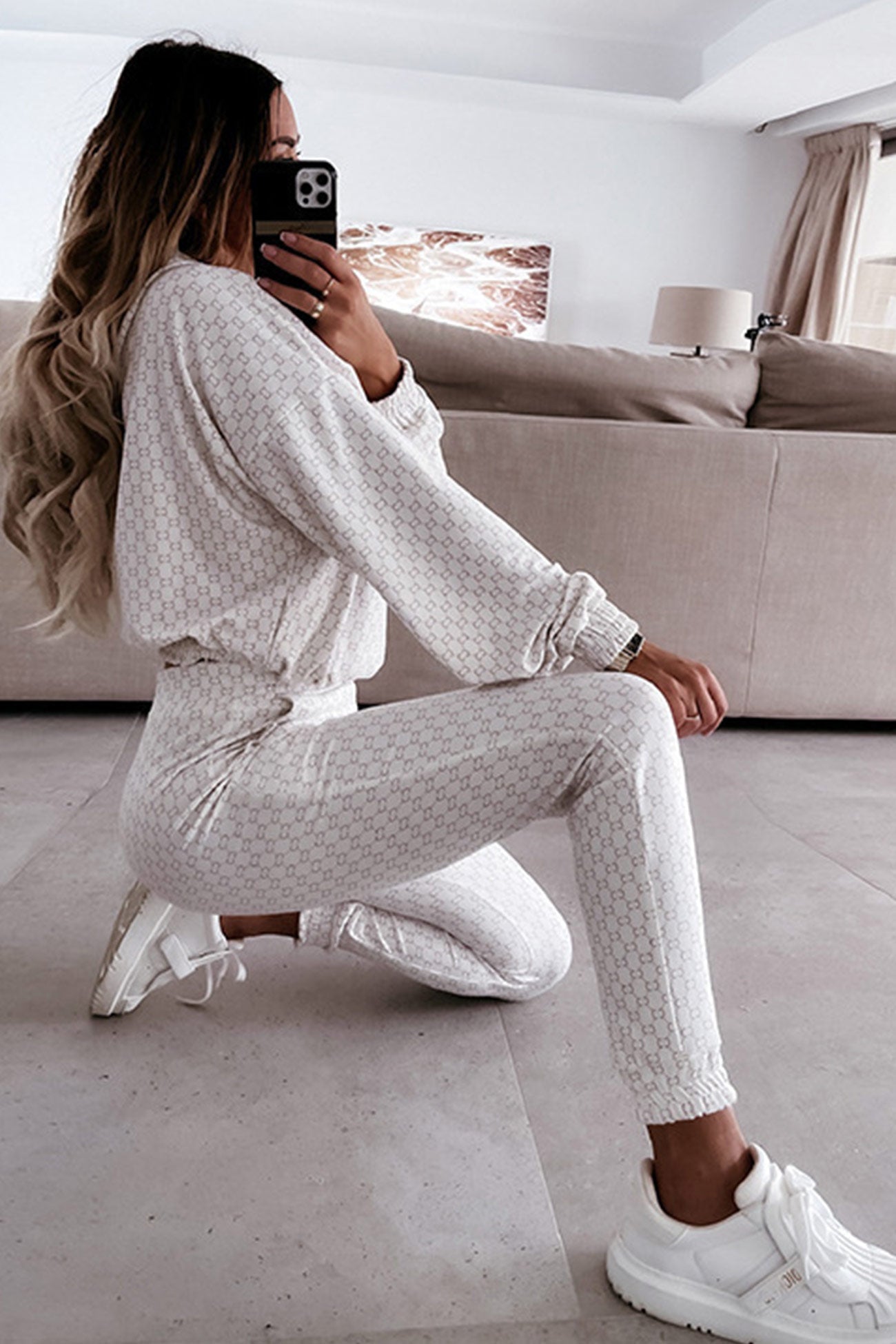 Agnieszka | Reindeer print hooded suits
