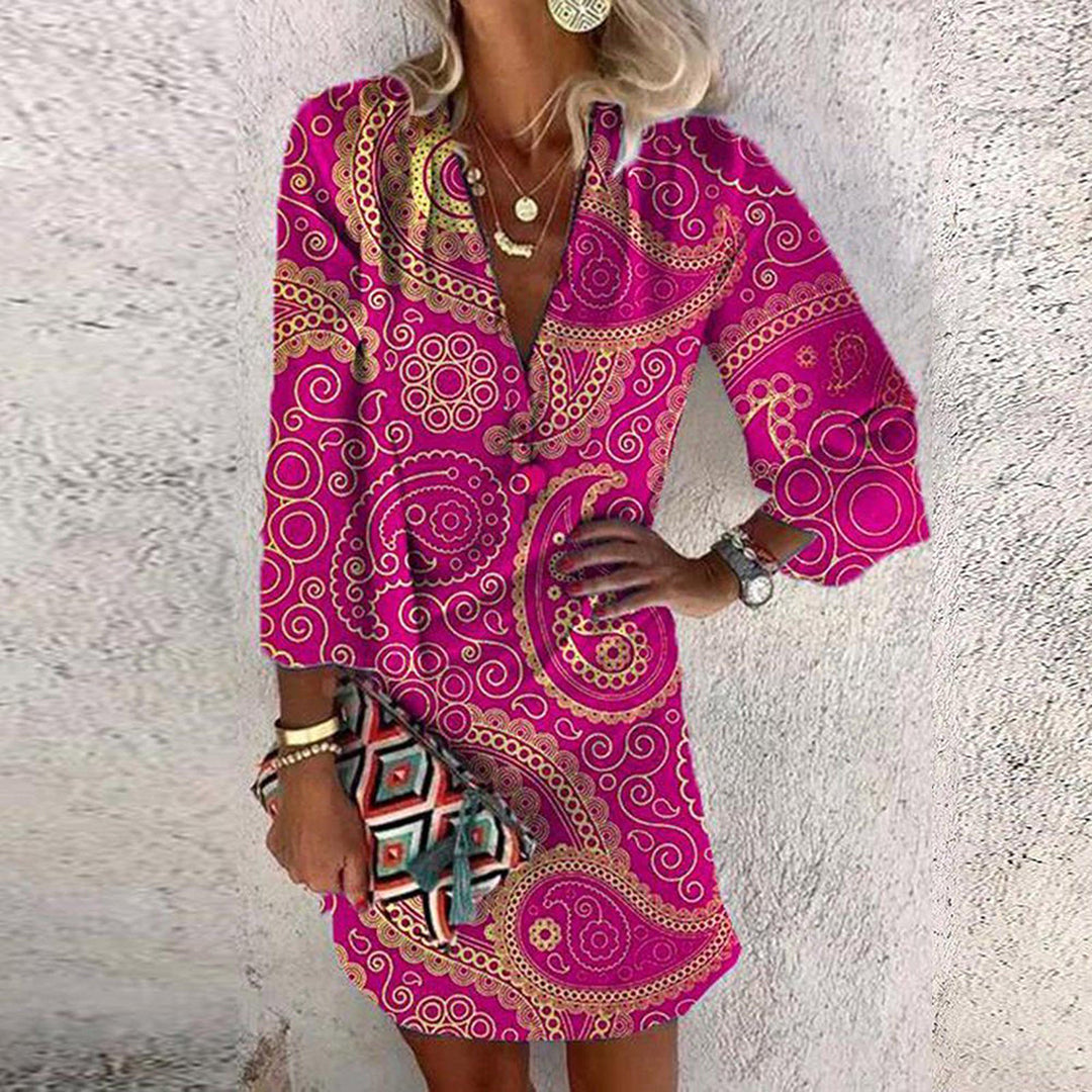 Queralt® | Patterned dress for women