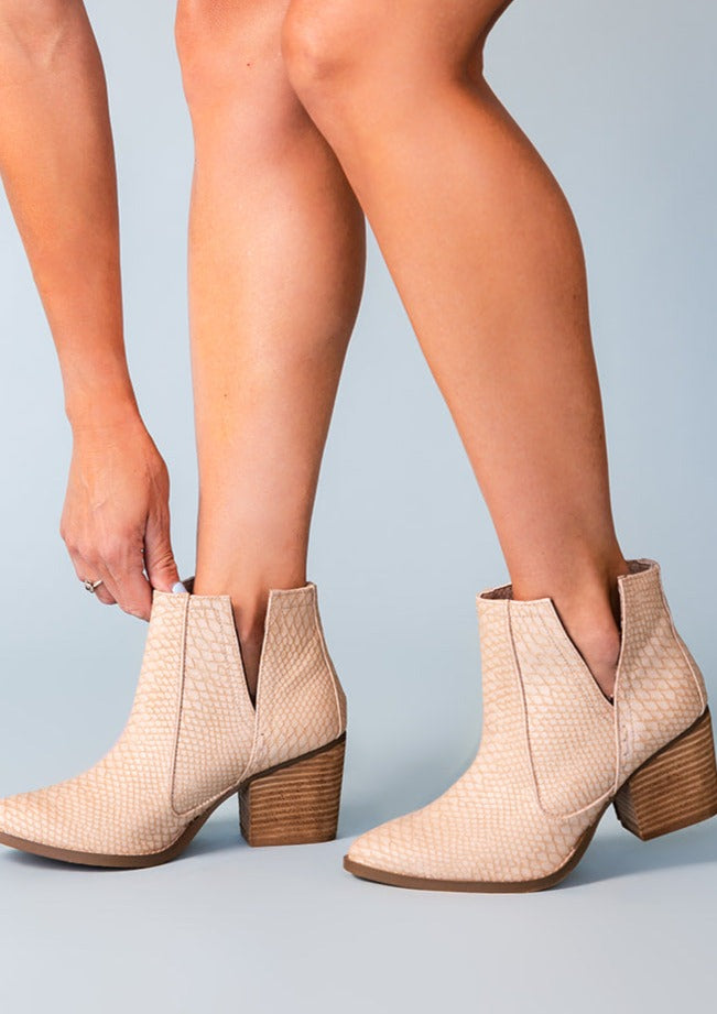 Annabelle | Tarim bootie in blush