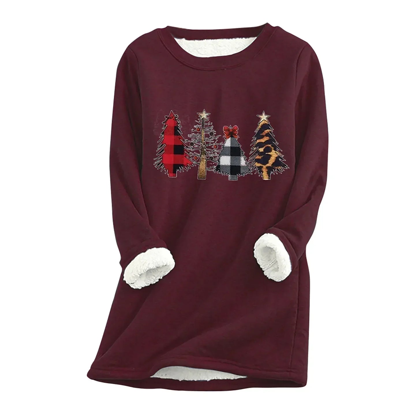Liana | Fleece sweatshirt for Christmas