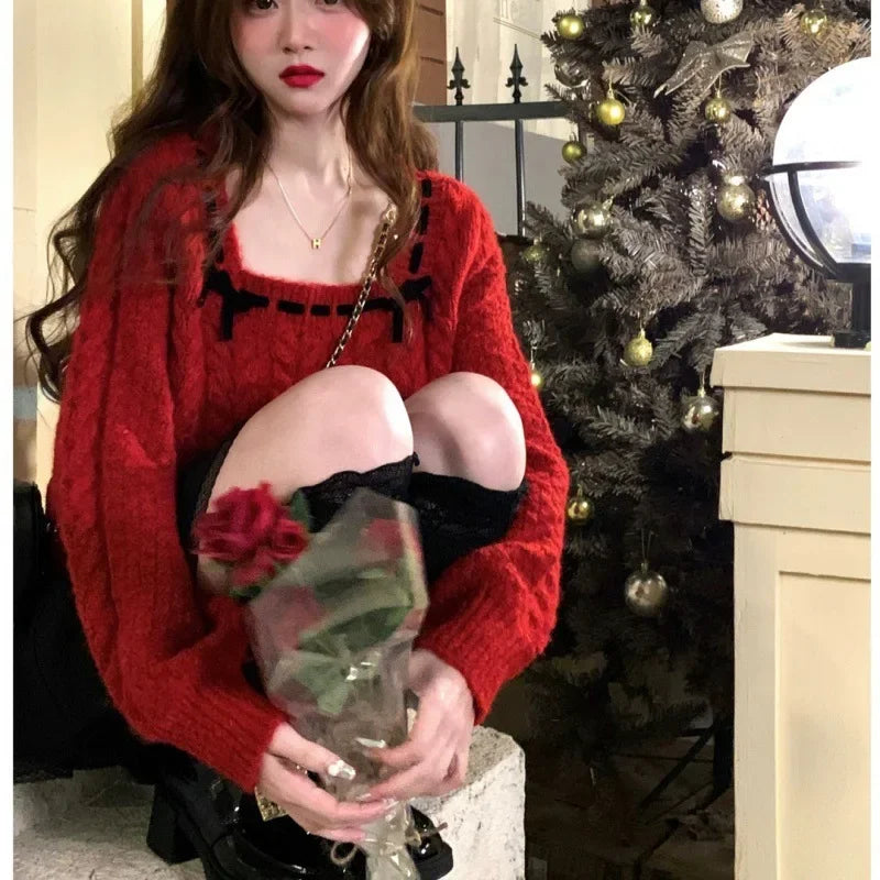 Leonie | Adorable knitted sweater for women