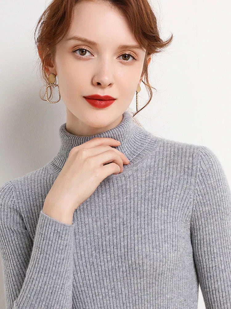 Irati | Turtleneck sweater for women