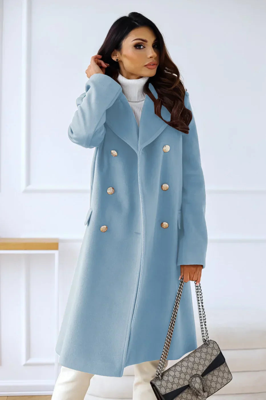 Wanda | Elegant women's trench coat for winter