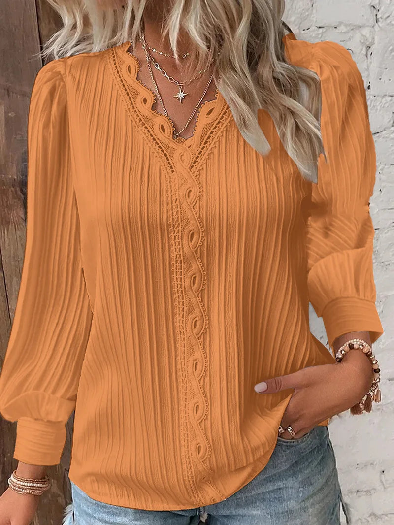 María José® | Elegante Texturbluse