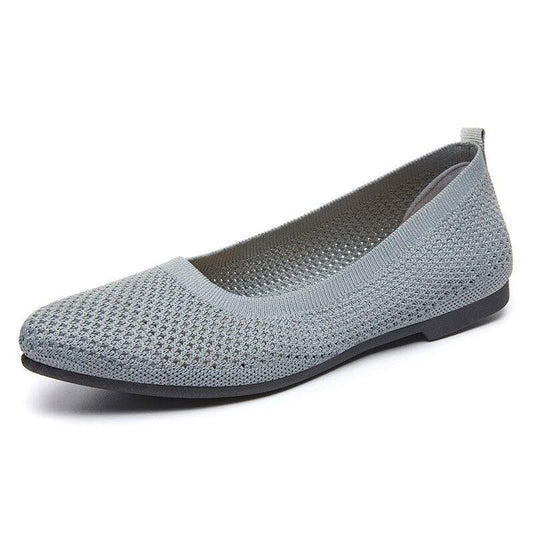 Gertrudis® | Grey Orthopedic Ballerinas
