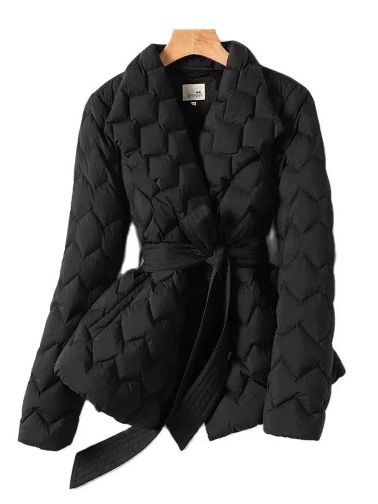 Irina® | Doudoune elegant with belt