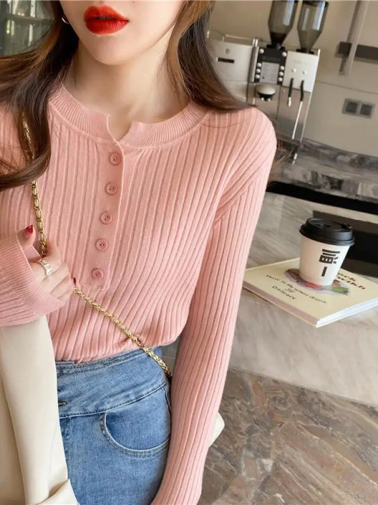 Kirsten® | Solid knitted women's sweater