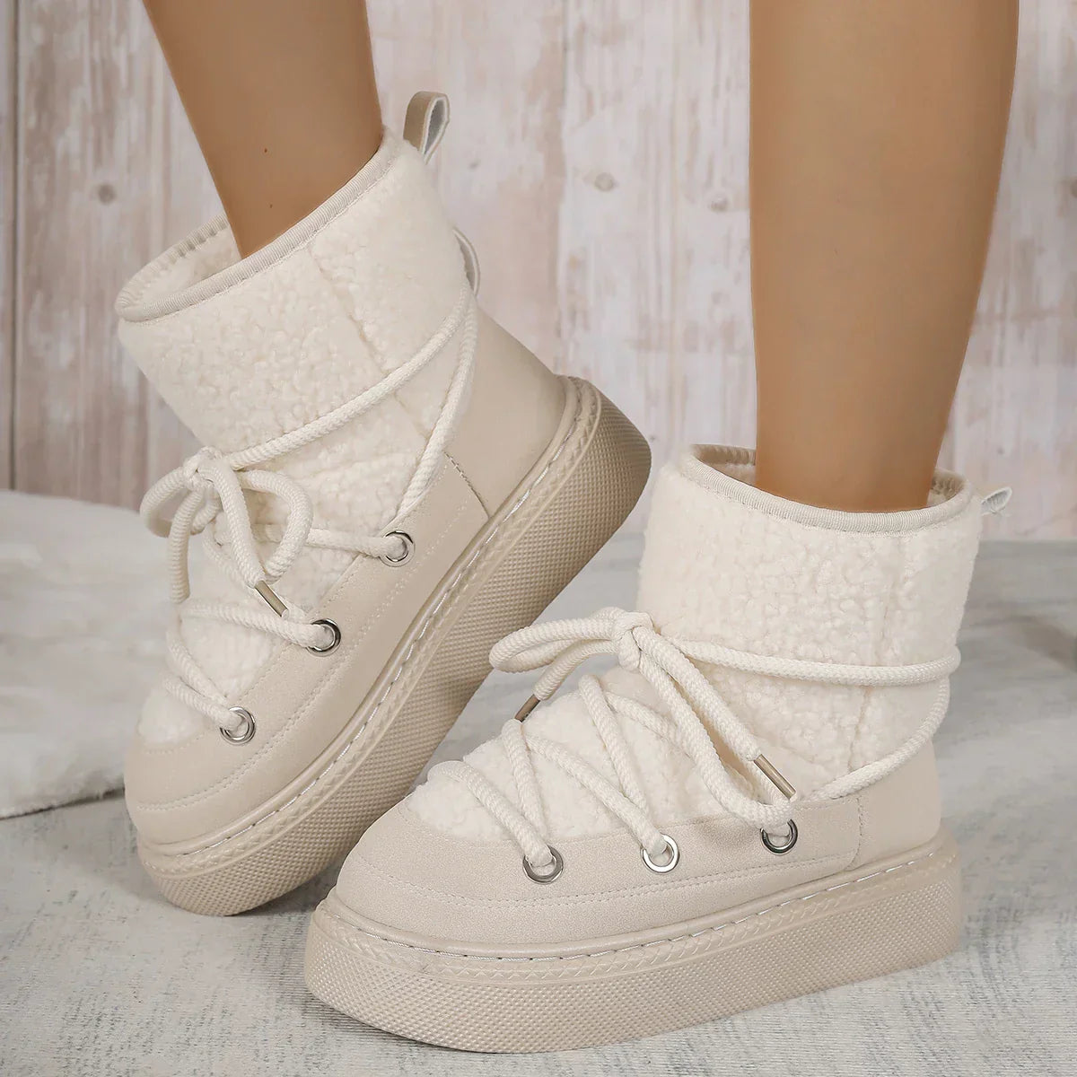 Leanne | Women's Lace-Up Winterboots