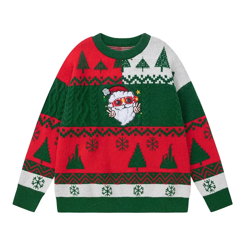 Lucía | Couple's knitted crew neck sweater