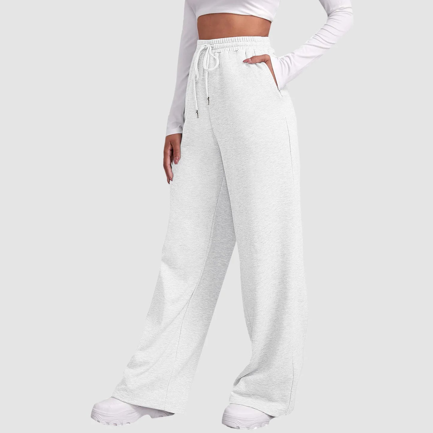 Violeta® | Casual Wide Leg Jogging Pants