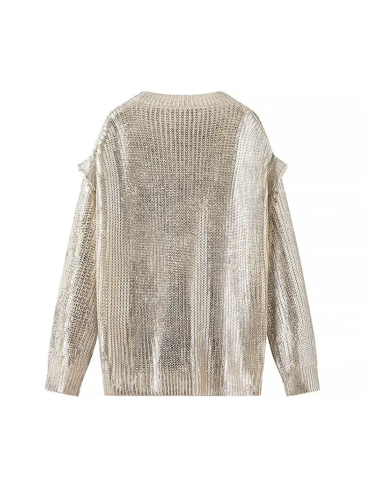 Ariadna | metallic sweater