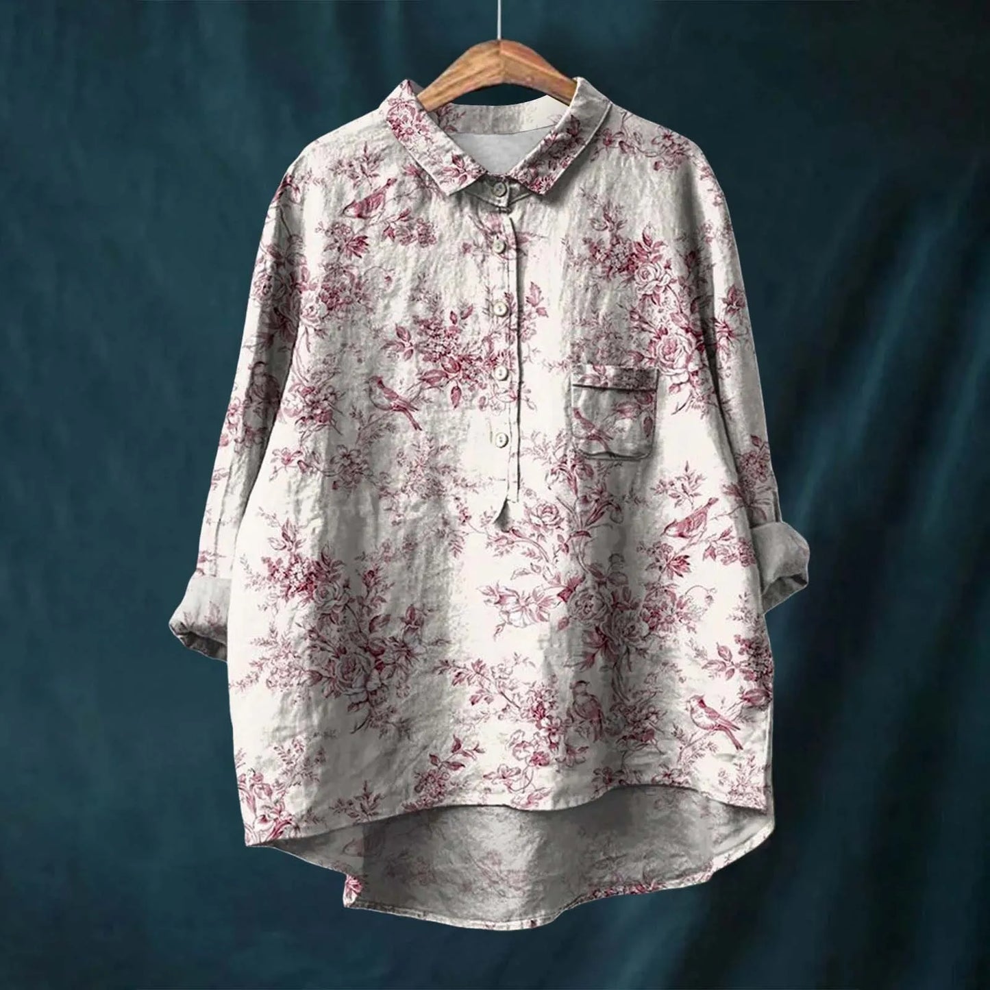 Angela | Oversized Shirt with Versatile Style for Women