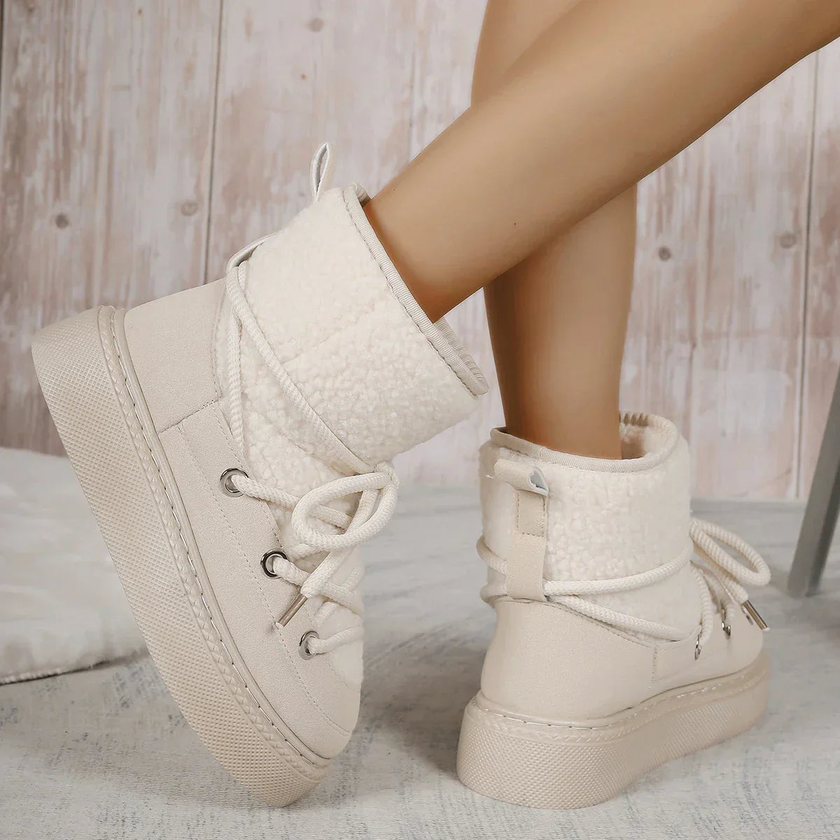 Leanne | Women's Lace-Up Winterboots