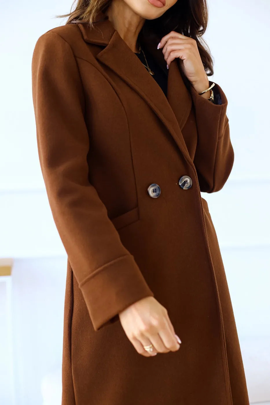 Vilma | Fashionable long coat for elegant women