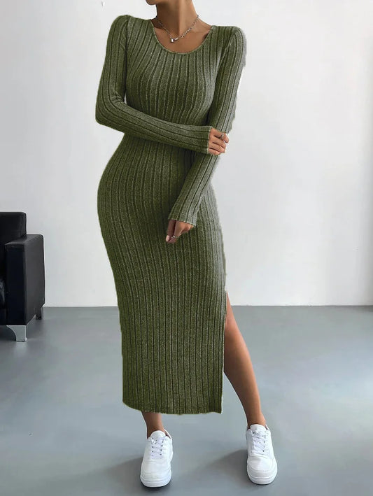 Mercedes® | Women's long-sleeved knitted dress