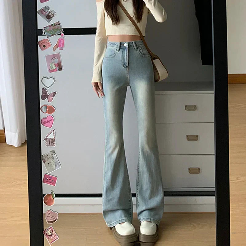 Liliana® | Flared Jeans Stretchy And High Waist