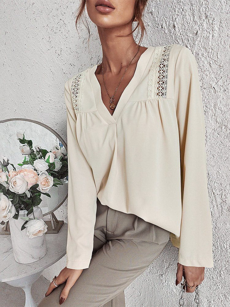 Rubí® | Casual V-Neck Blouse