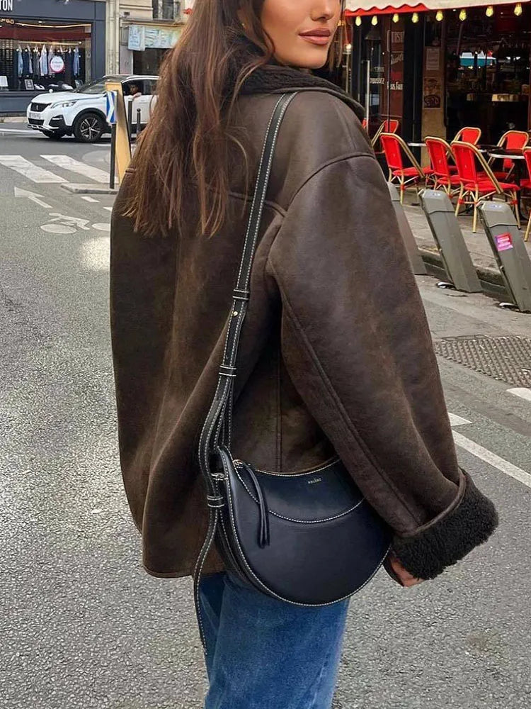 Araceli | Mira� I suede fleece jacket